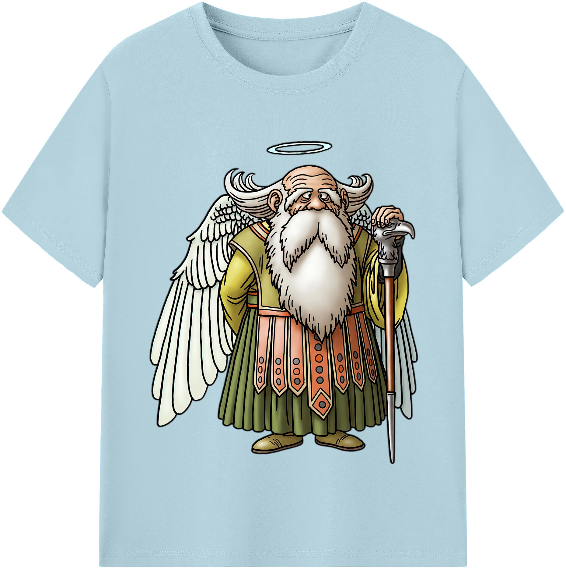 （画像用） ドラゴンクエスト Doragon Kuesuto Dragon Quest 綿100％半袖Tシャツ（フロントプリント）